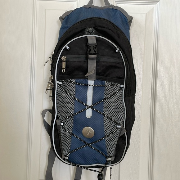 discovery nature Other - blue black and gray hiking backpack